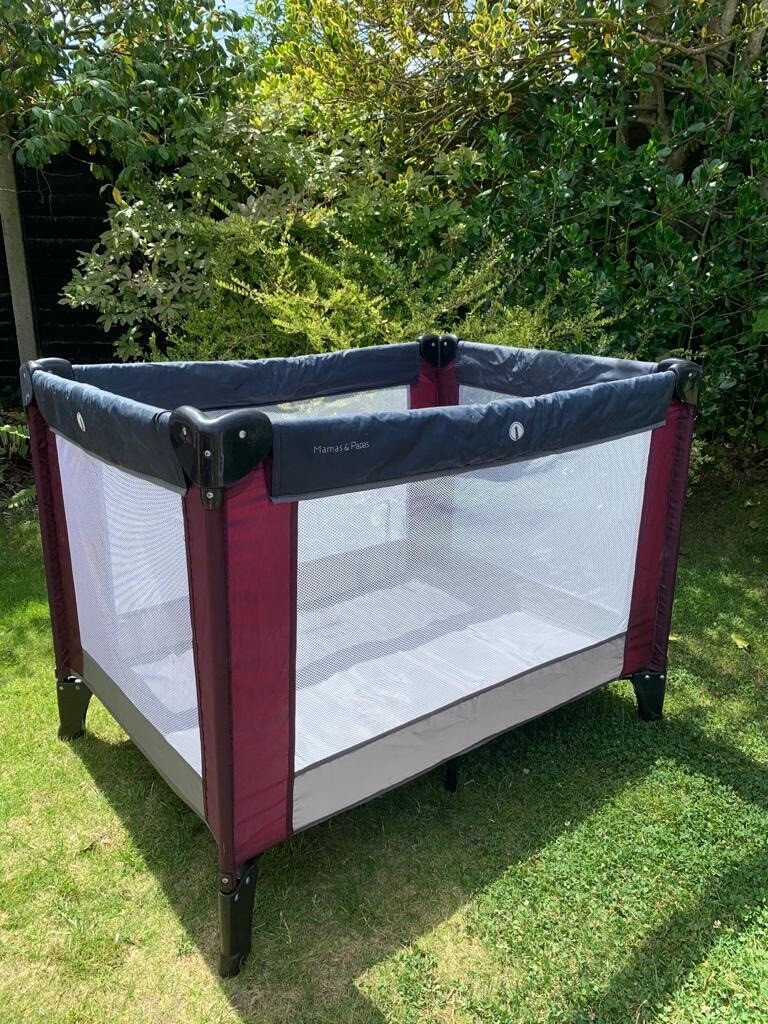 Mamas & Papas Travel Cot with mattress in Lymington, Hampshire Gumtree