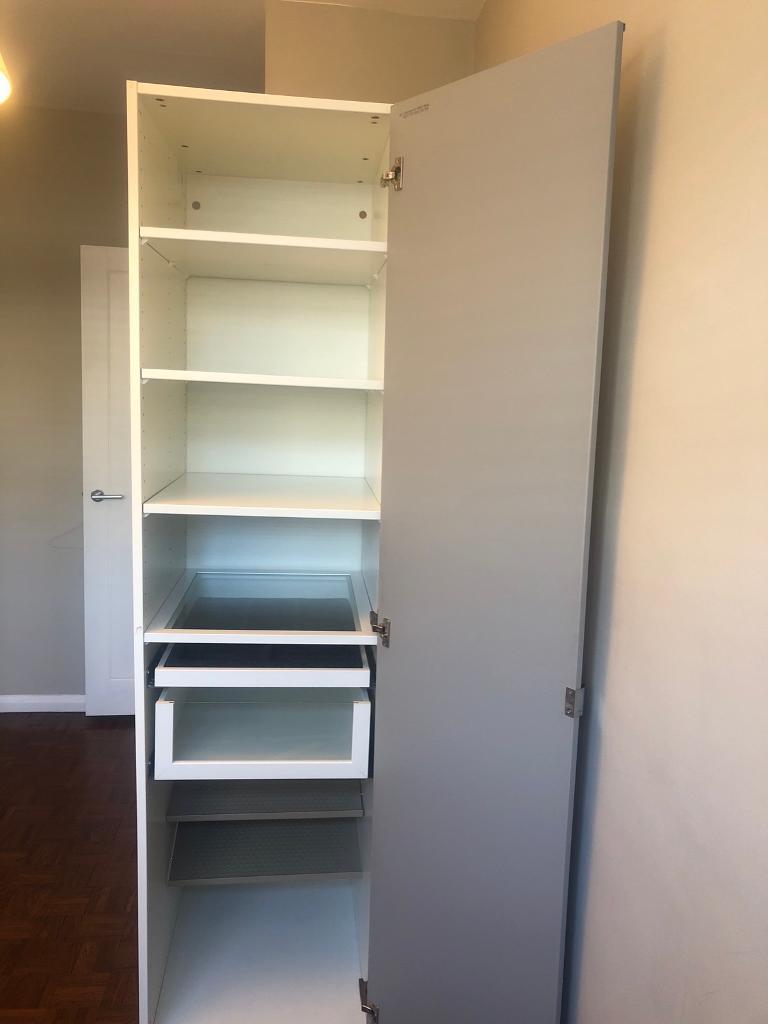 Ikea Pax Wardrobe With Interior Accessories In Great Condition In