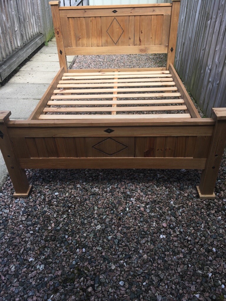 Mexican Pine Double Bed Frame in Antrim, County Antrim Gumtree