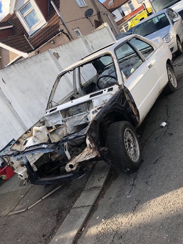 BMW E30 M3 1988 WHITE PROJECT CAR | in Wanstead, London ...