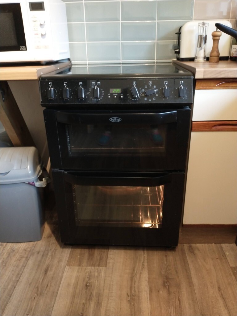Belling Electric Freestanding Double Oven Cooker FSE 60 MF 600mm Wide