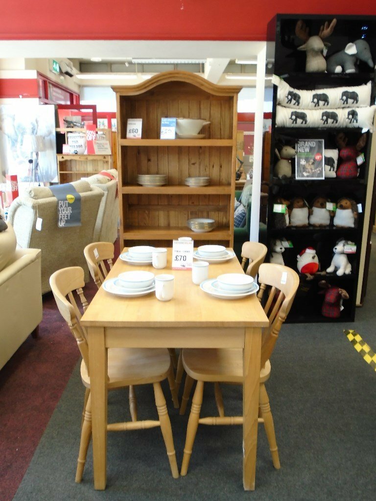 BHF (Swansea Kingsway) Table & 4 Chairs in Swansea Gumtree