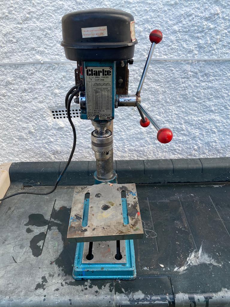 1992 Clarke CDP12HB 5/8” Bench Drill Press in Ponteland, Tyne and