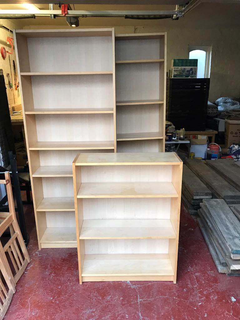 Three Billy Bookcases for Sale in Falkirk Gumtree