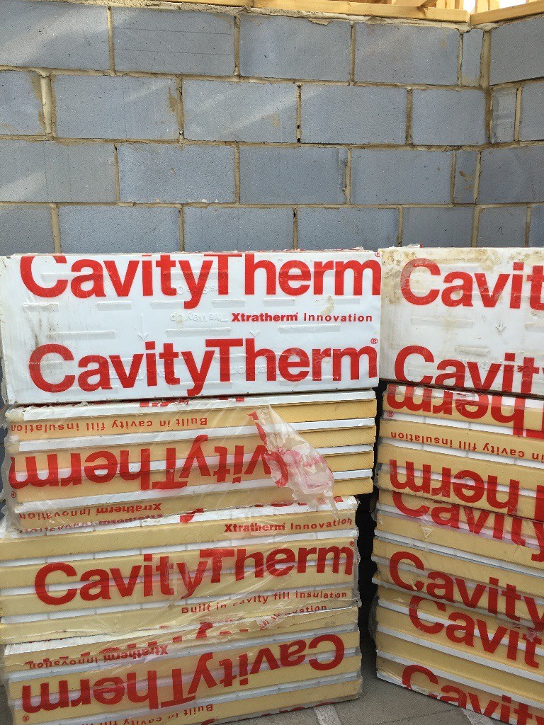 Xtratherm cavitytherm Full Fill wall insulation 1200x450x100mm x 8