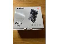 Canon IXUS 185 20MP 8x Optical Zoom Compact Digital Camera - Silver.