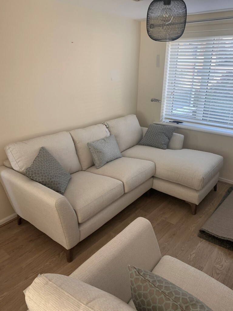 DFS Libby 2 Seater Chaise Sofa + Armchair in Stannington, South