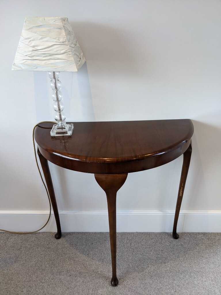 Half Moon Vintage Scottish Side Table from Legate Furniture in