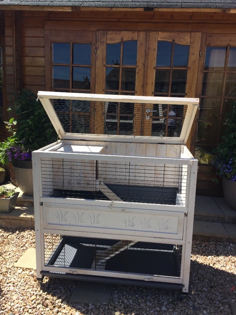 Indoor Rabbit Hutch Ferplast Cottage in Penicuik, Midlothian Gumtree