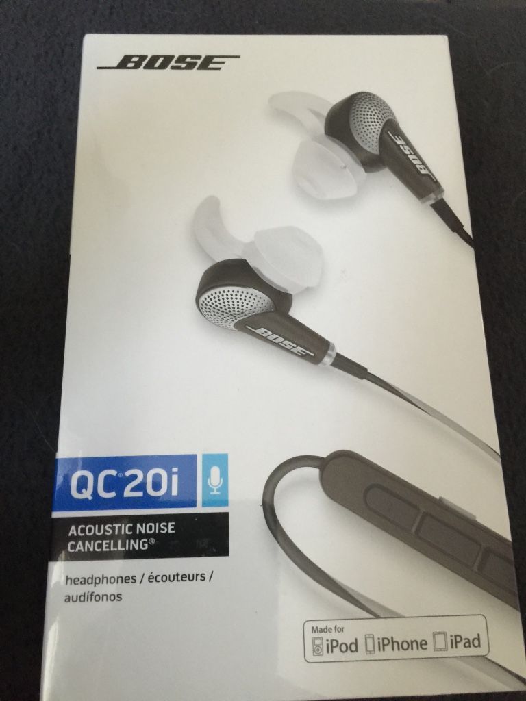 BOSE QC20I headphones noise isolation NEW quite comfort earphones Grey for apple | in Kings