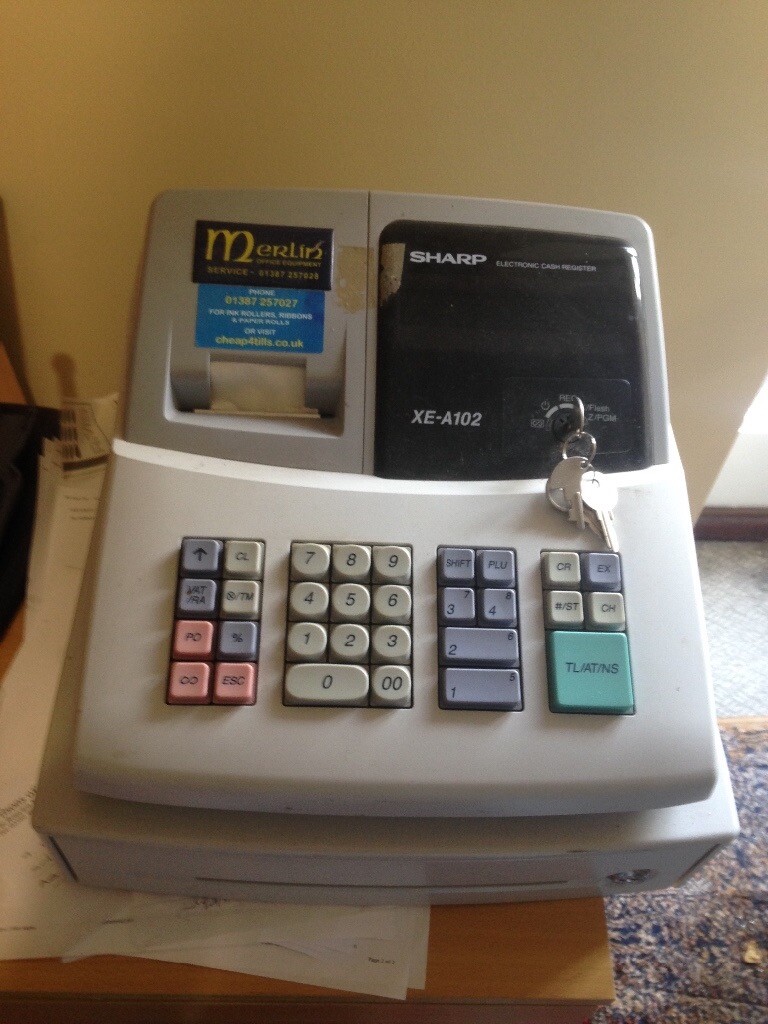 CASH REGISTER SHARP XEA102 in Lymington, Hampshire Gumtree