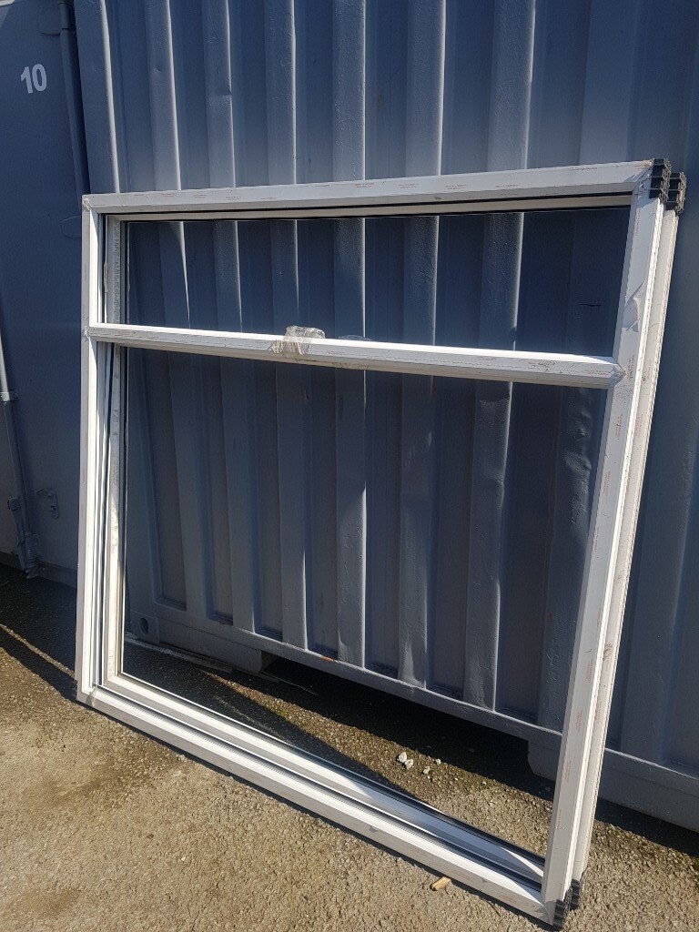 large upvc window frame with seals no glass ideal