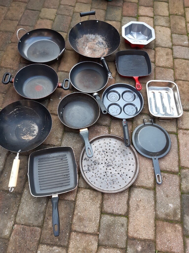 Job Lot 13 Cooking Pots & Pans in Havant, Hampshire Gumtree