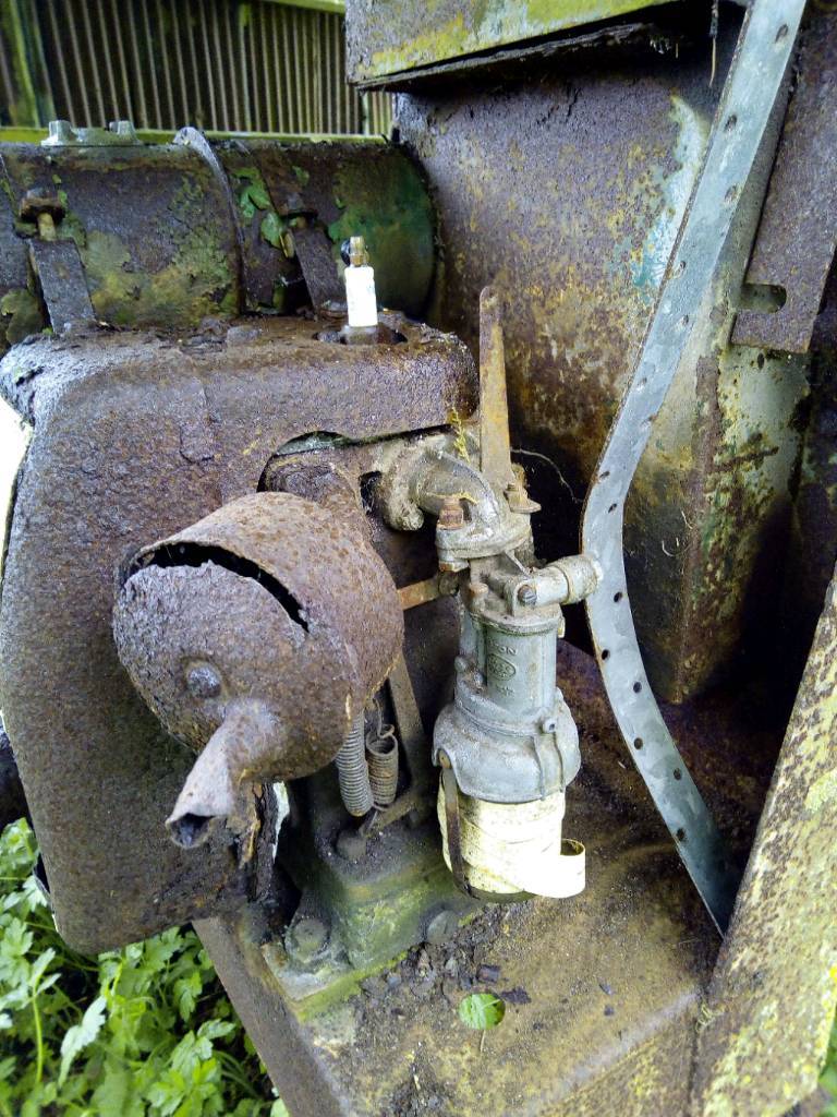 Cement mixer. Vintage Norton Villiers petrol engine. | in Turriff