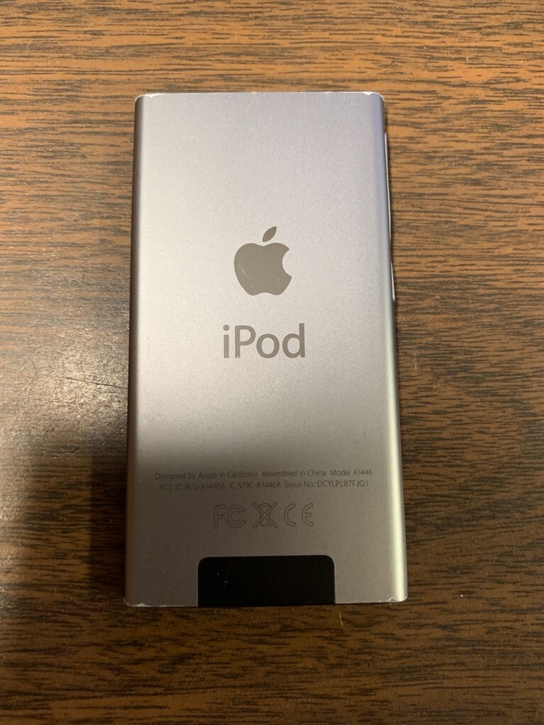 Apple iPod nano 7th Generation Space Gray (16 GB) AS IS - See Description