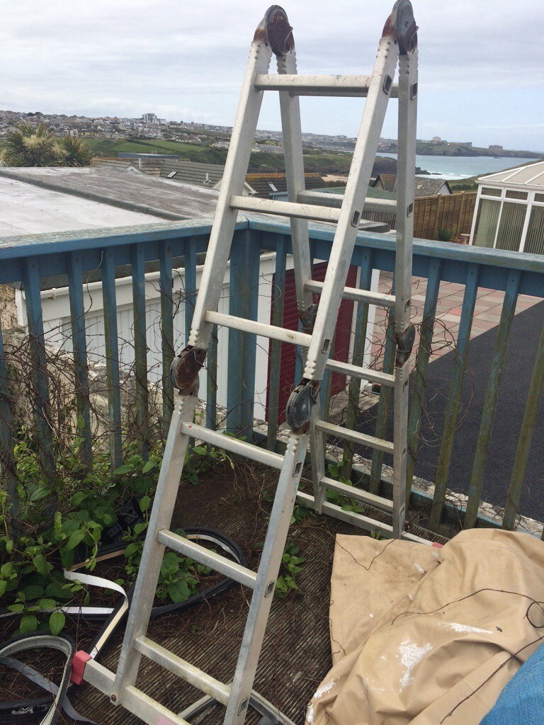 Wickes multi purpose aluminium ladder in Newquay, Cornwall Gumtree