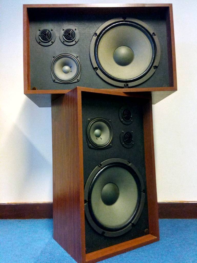 Rare retro vintage Kenwood hifi speakers in Gloucester