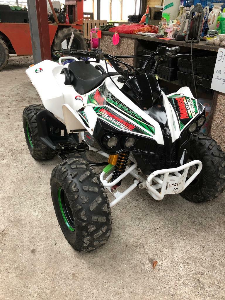 mega raptor 150cc quad bike