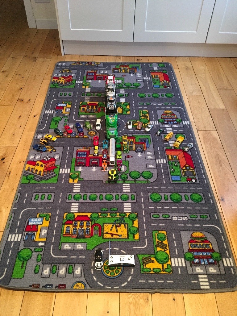 Toy car mat and cars in Bearsden, Glasgow Gumtree