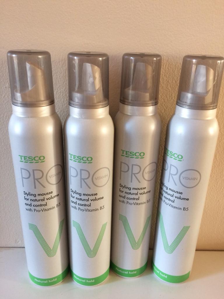 Tesco Hair Mousse X4 In Poole Dorset Gumtree