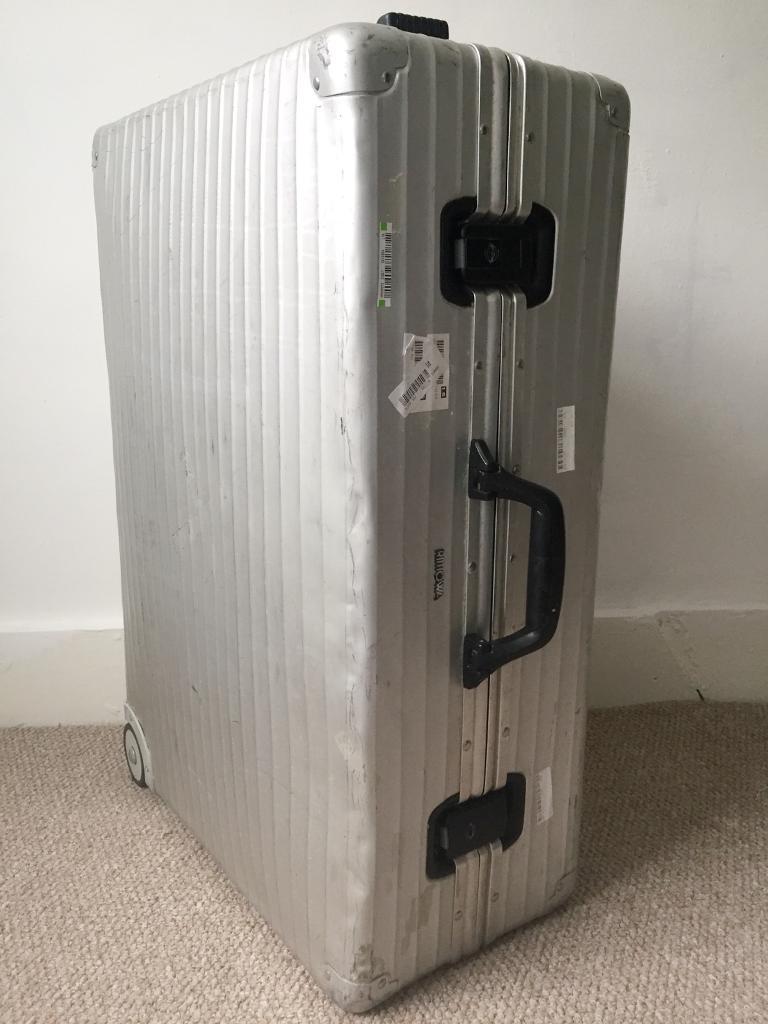 RIMOWA 2/2 Large true vintage luggage suitcase in Rushden