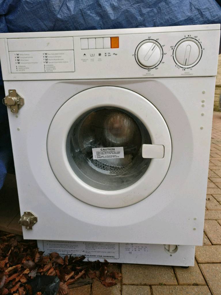 Integrated under counter washing machine in Stroud, Gloucestershire