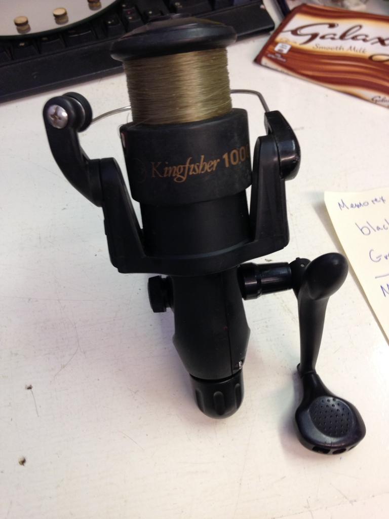 Kingfisher 1000x black gear ratio 51 fishing reel in Gosport