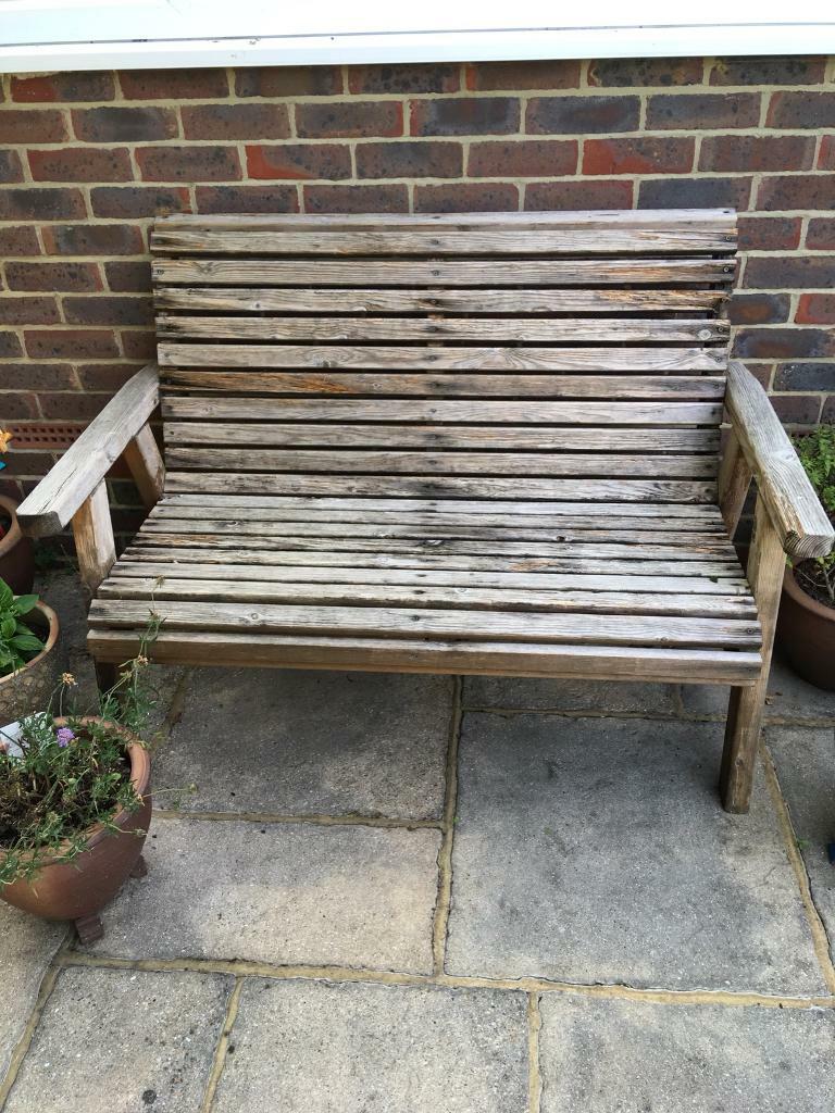 Garden Table, 2 Garden benches and 1 chair | in Guildford, Surrey | Gumtree