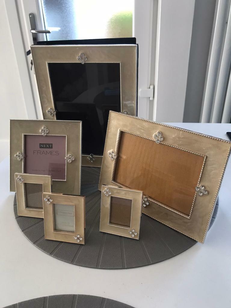 Set of 6 matching photo / picture frames. Cost £55 in Bearsden