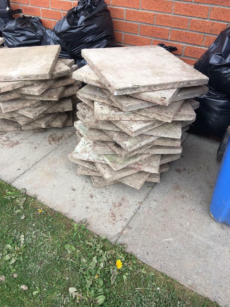 Garden slabs in East End, Glasgow Gumtree