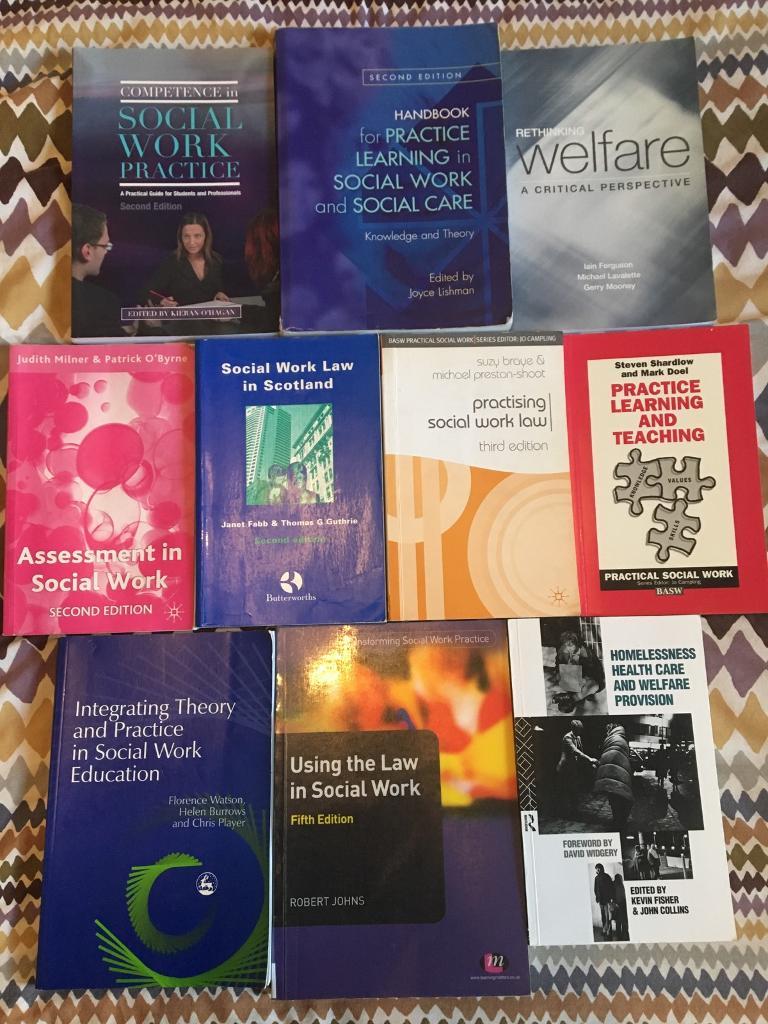 Social Work book textbooks university | in Dundee | Gumtree