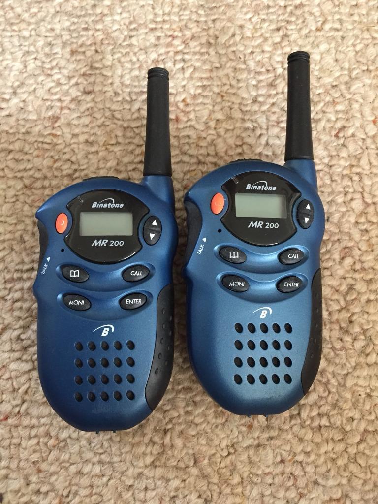 Binatone MR200 (8 Channels) Two Way Radio Walkie Talkie in Leamington