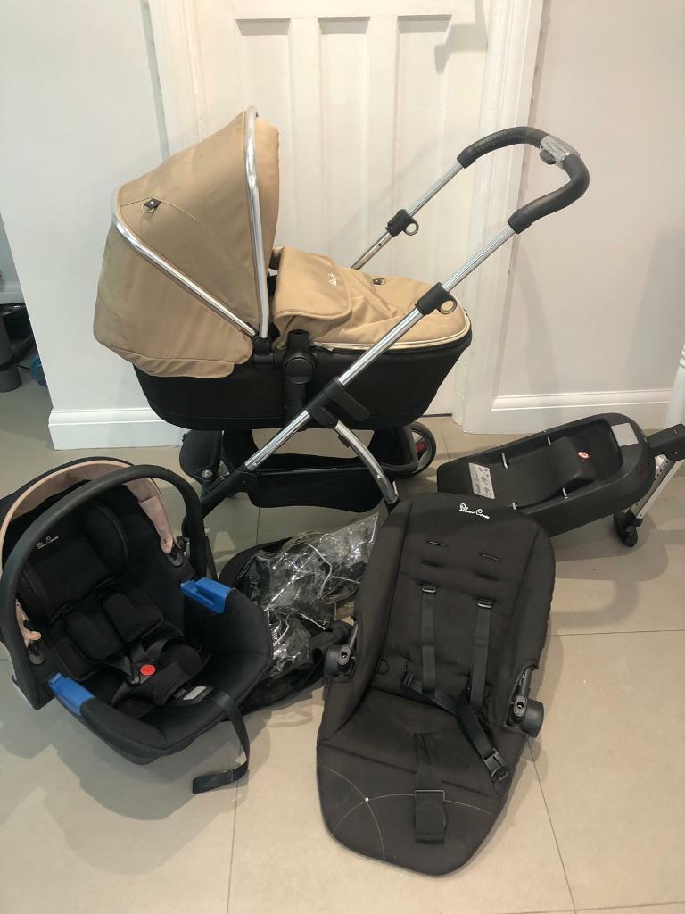 Silver Cross Wayfarer Travel System, Car Seat, Isofix Base in Woodford Green, London Gumtree