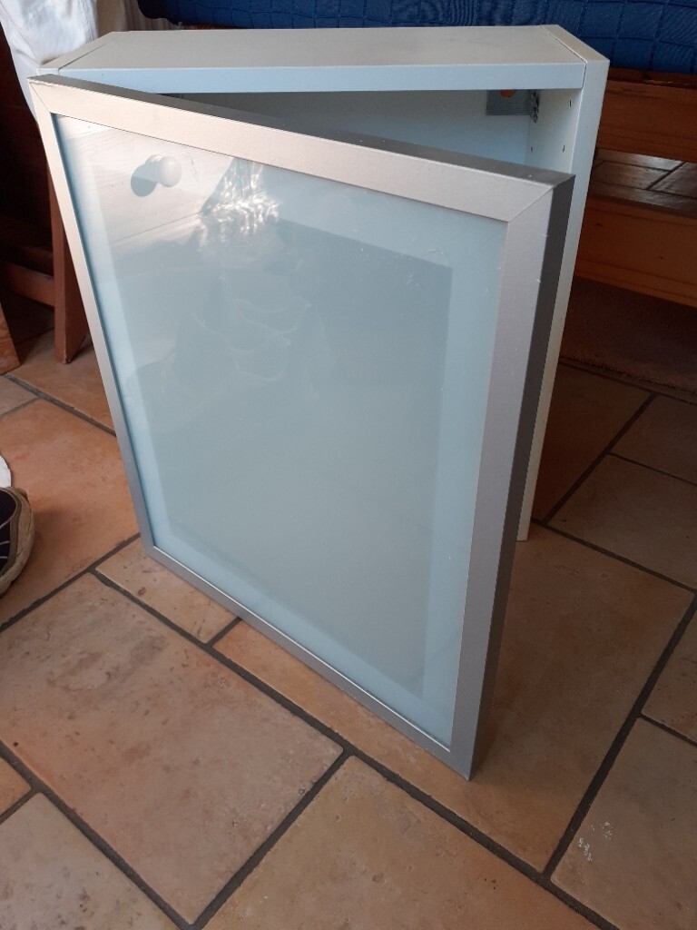 IKEA Vättern bathroom white with hinged glass door or upcycle in Poole, Dorset Gumtree