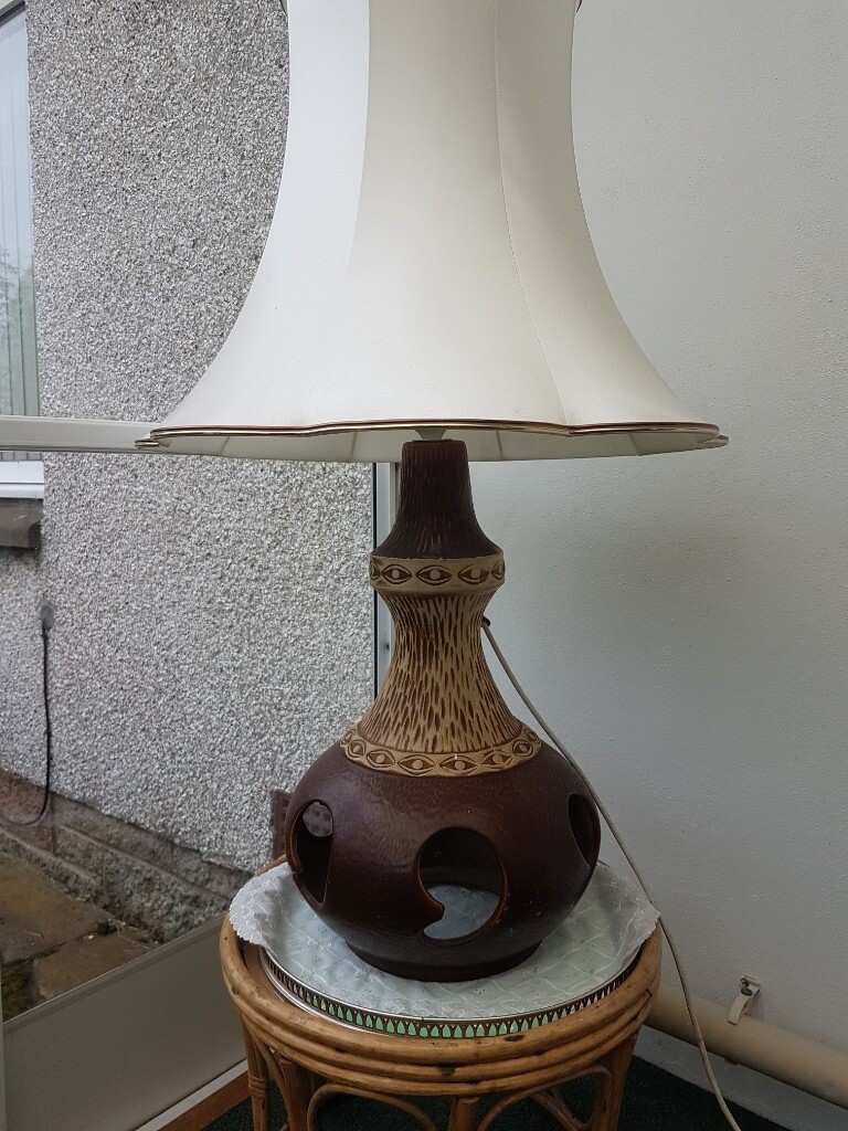 Rare vintage west german pottery lava lamp in Broughty Ferry, Dundee