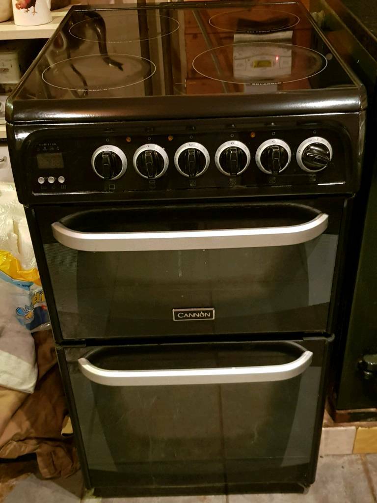 Cannon 50cm Coniston Ceramic Schott Ceran Electric Oven Cooker