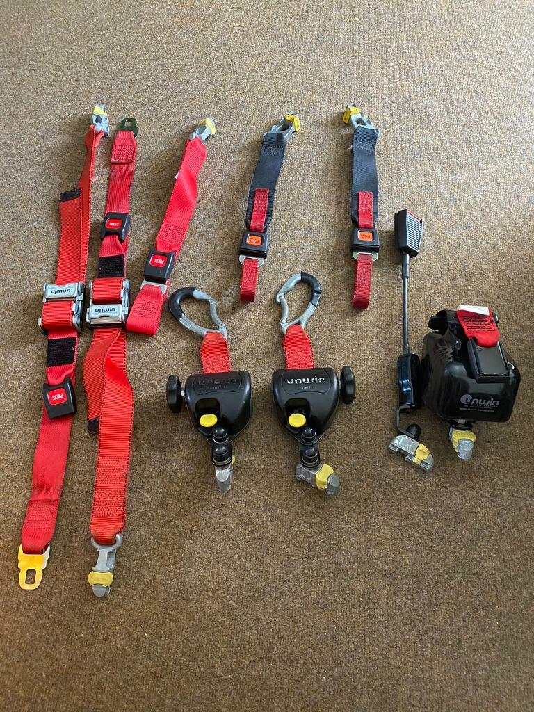 Unwin wheelchair straps/clamps £125 in Waterlooville, Hampshire Gumtree