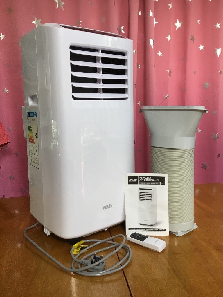 New ARLEC 8000 BTU/h Portable Cooling Air Conditioner 2.34kW Remote Control