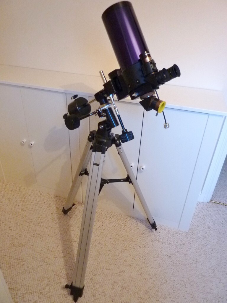 MEADE ETX astro telescope spotting scope with astro mount c/w tabletop