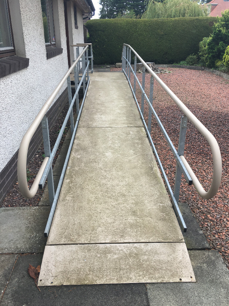Nonslip wheel chair ramp with handrails in Barnton, Edinburgh Gumtree