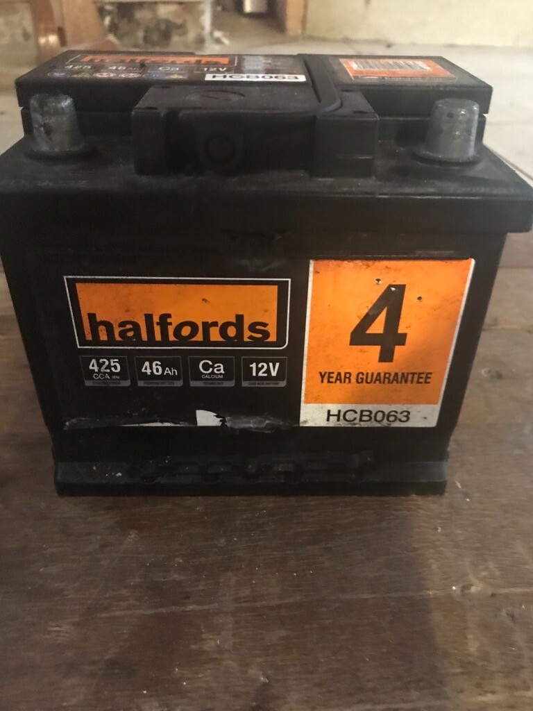 Fully charged Halfords battery in Bearsden, Glasgow Gumtree