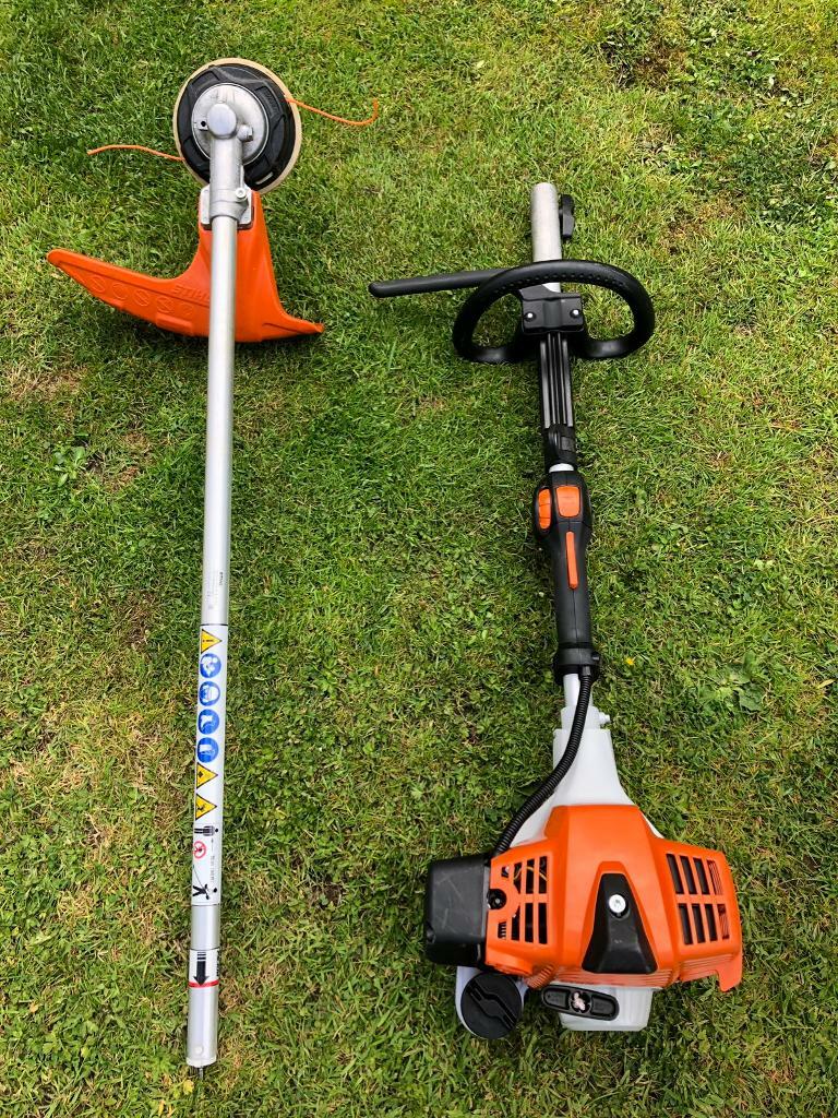 2018 Stihl KM 94 RC Kombi Strimmer Trimmer Hedge Cutter Chainsaw Blower Pole in Hednesford