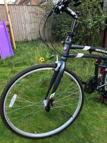 montague urban folding bike