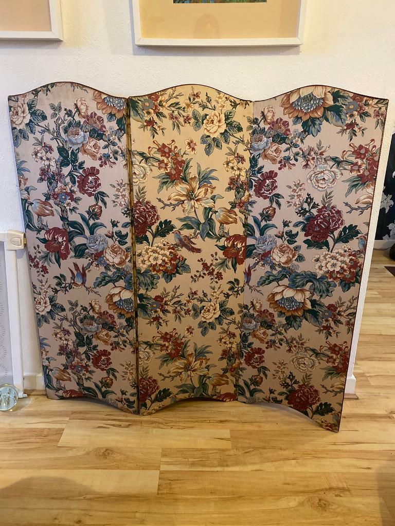 Vintage Floral Room Divider Screen in Blackhall, Edinburgh Gumtree