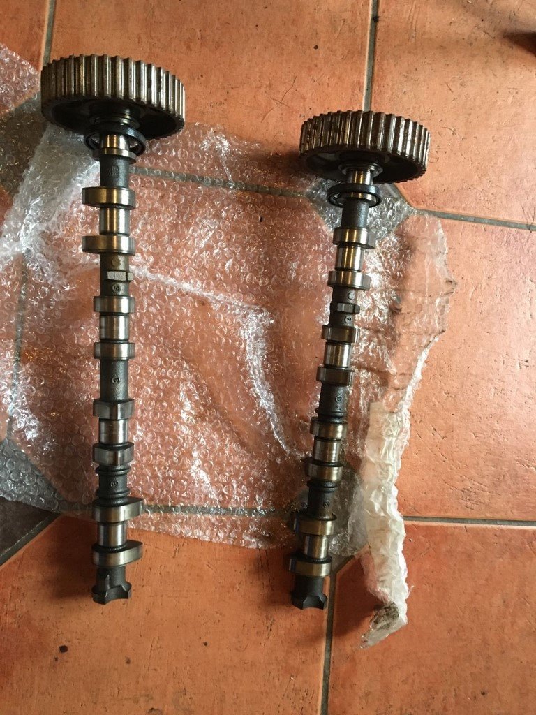 Ford Escort 1.8 16v Zetec silver top 130 spec cams, camshafts 130 BHP