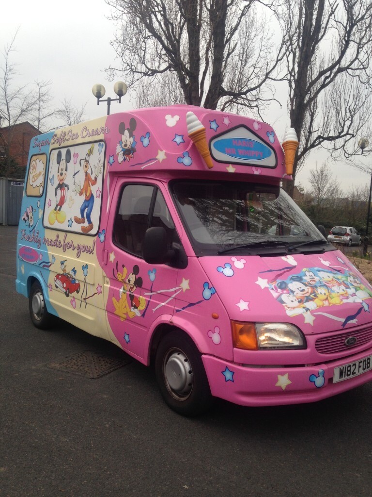 ICE CREAM VAN FOR SALE FORD TRANSIT 150 DIESEL W/2000 in Erdington