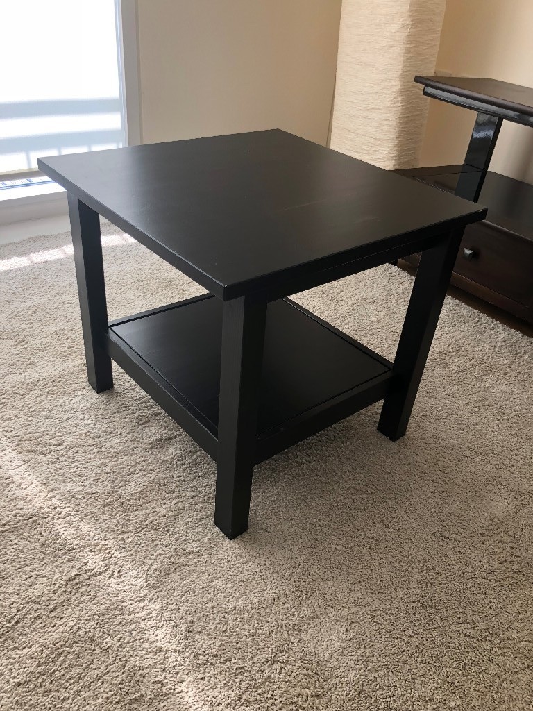 KEA Hemnes side table BlackBrown in London Gumtree