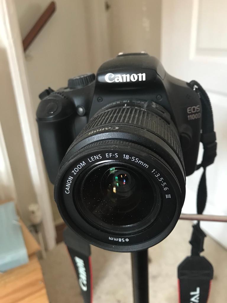  Canon  EOS  1100D  DSLR Camera with 18 55mm III lens in 