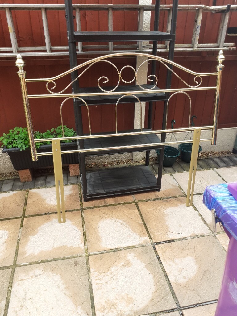 Brass double headboard in Liverpool, Merseyside Gumtree