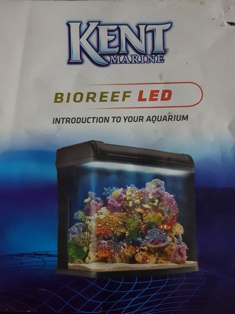 Marine Tropical fish tank aquarium 94l kent marine bio reef in Grays